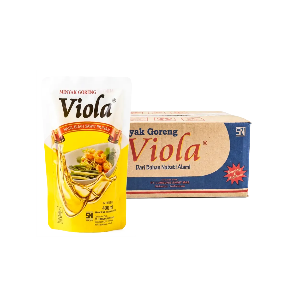 Jual Minyak Goreng Viola Refill Pouch 400mL - Jernih & Ekonomis | Synkro.id