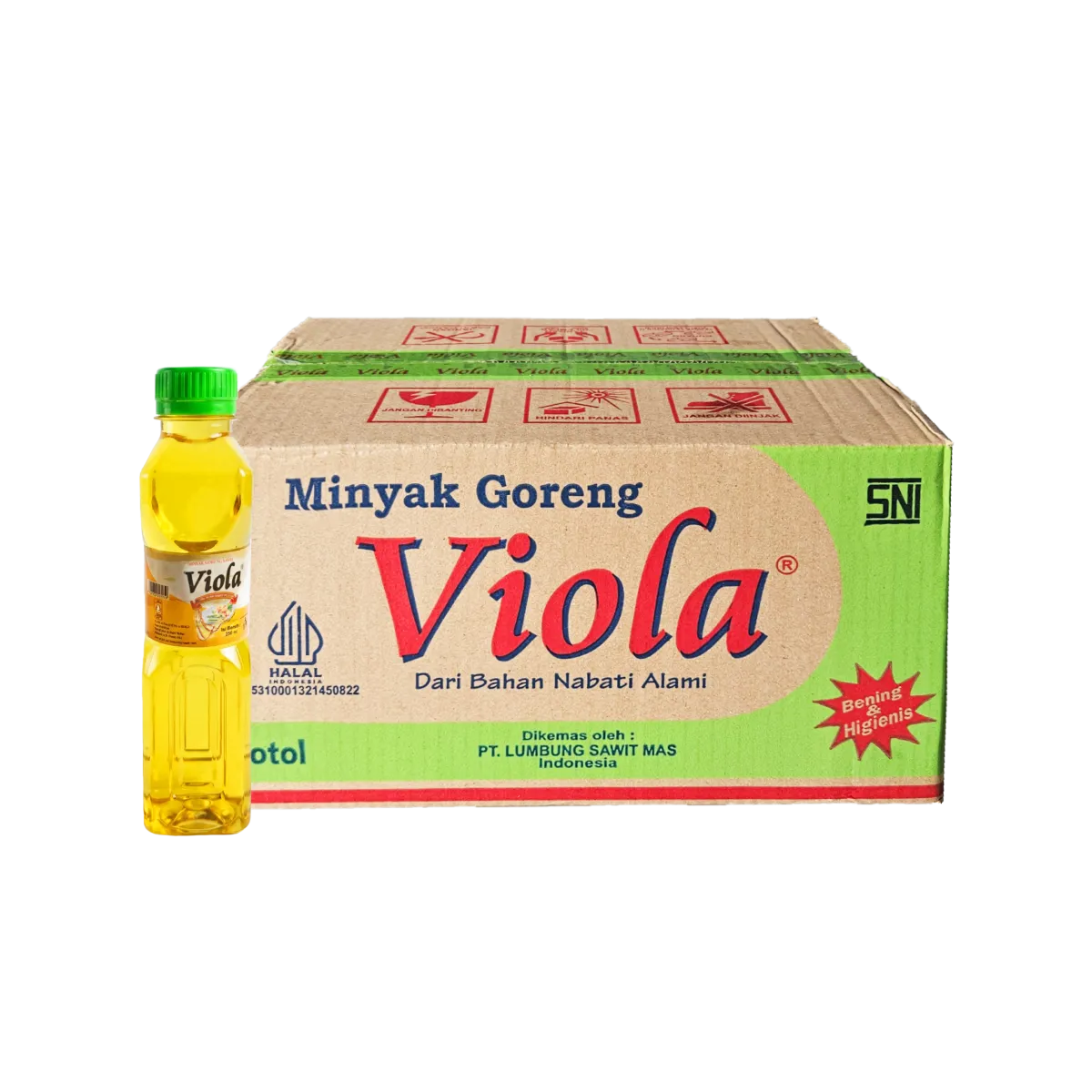 Jual Minyak Goreng Viola Botol 250mL - Praktis & Higienis | Synkro.id